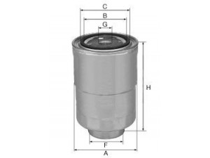 UNIFLUX FILTERS XN3002 kuro filtras 
 Techninės priežiūros dalys -> Papildomas remontas
YL4J 9155 BA, 16400-VB201, 16403-4U105