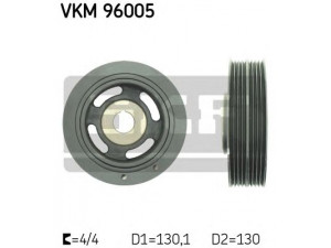 SKF VKM 96005 skriemulys, alkūninis velenas 
 Diržinė pavara -> Dirželio skriemulys
25182300, 96563902