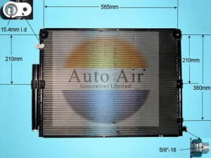 AUTO AIR GLOUCESTER 16-8907 kondensatorius, oro kondicionierius 
 Oro kondicionavimas -> Kondensatorius
88460-60031, 88460-60261