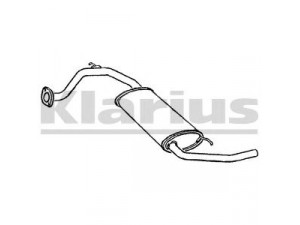 KLARIUS HA121W galinis duslintuvas 
 Išmetimo sistema -> Duslintuvas
18307SH3014, 18307SH3G03, 18307SH3G14