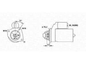 MAGNETI MARELLI 063227004010 starteris 
 Elektros įranga -> Starterio sistema -> Starteris
1067367, 6755703, 93BB11000AA, 93BB11000CA