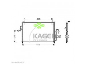 KAGER 94-5097 kondensatorius, oro kondicionierius 
 Oro kondicionavimas -> Kondensatorius
96190601, 96283363