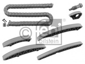 FEBI BILSTEIN 44956 pavaros grandinės komplektas 
 Variklis -> Variklio uždegimo laiko reguliavimo kontrolė -> Sinchronizavimo grandinė/įtempiklis/kreiptuvas -> Pavaros grandinės komplektas
642 050 03 11, 642 050 03 11 S4