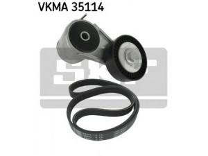 SKF VKMA 35114 V formos rumbuotas diržas, komplektas 
 Techninės priežiūros dalys -> Techninės priežiūros intervalai
13 40 555, 13 40 657, 63 40 667
