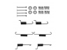 priedų komplektas, stovėjimo stabdžių trinkelės