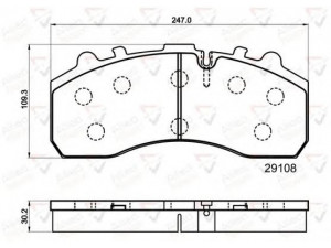 COMLINE ACV042HD stabdžių trinkelių rinkinys, diskinis stabdys 
 Techninės priežiūros dalys -> Papildomas remontas
M100669, 1439324, 1617343, 2992348