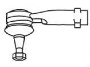 FRAP 3056 skersinės vairo trauklės galas 
 Vairavimas -> Vairo mechanizmo sujungimai
7L0422818B, 7L0422818C, 95534713220