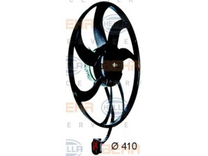 HELLA 8EW 351 043-291 ventiliatorius, radiatoriaus 
 Aušinimo sistema -> Oro aušinimas
1K0 959 455 DM