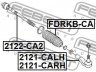 FEBEST FDRKB-CA gofruotoji membrana, vairavimas
1433372, 30776251, LR002682