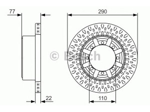 BOSCH 0 986 479 V18 stabdžių diskas 
 Dviratė transporto priemonės -> Stabdžių sistema -> Stabdžių diskai / priedai
43207 9X100