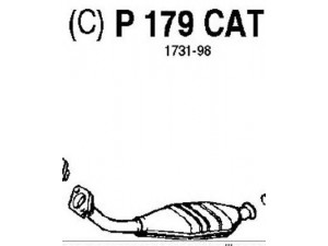 FENNO P179CAT katalizatoriaus keitiklis 
 Išmetimo sistema -> Katalizatoriaus keitiklis
BM90584H, 1731-98
