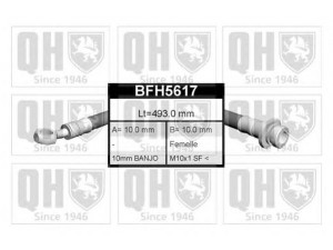 QUINTON HAZELL BFH5617 stabdžių žarnelė 
 Stabdžių sistema -> Stabdžių žarnelės
58811-26000