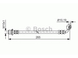 BOSCH 1 987 481 128 stabdžių žarnelė 
 Stabdžių sistema -> Stabdžių žarnelės
90947 02A07, 90947 02A09, 90947 02F25