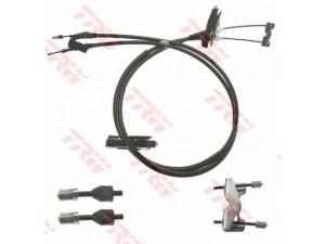 TRW GCH3019 trosas, stovėjimo stabdys 
 Stabdžių sistema -> Valdymo svirtys/trosai
1065660, 1069081, 1088017, 1097285
