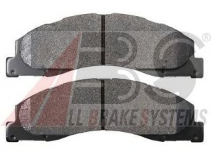 A.B.S. 38445 stabdžių trinkelių rinkinys, diskinis stabdys 
 Techninės priežiūros dalys -> Papildomas remontas
8C2Z2001C