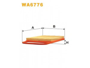 WIX FILTERS WA6776 oro filtras 
 Techninės priežiūros dalys -> Techninės priežiūros intervalai
030129620, 03D129620, 03D129620