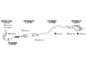 VENEPORTE 250394 išmetimo sistema 
 Išmetimo sistema -> Išmetimo sistema, visa