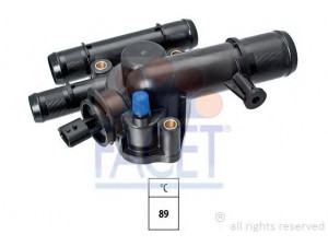 FACET 7.8720 termostatas, aušinimo skystis 
 Aušinimo sistema -> Termostatas/tarpiklis -> Thermostat
82 00 641 307