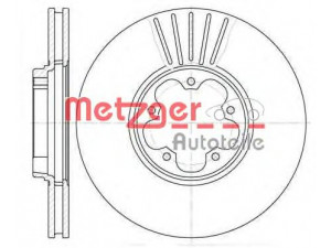 METZGER 6609.10 stabdžių diskas 
 Dviratė transporto priemonės -> Stabdžių sistema -> Stabdžių diskai / priedai
1456667, 1473008, 1520371, 1568654