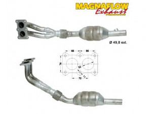 MAGNAFLOW 77013 katalizatoriaus keitiklis 
 Išmetimo sistema -> Katalizatoriaus keitiklis
6K0253060CX, 6K0253060CX
