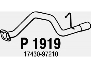 FENNO P1919 išleidimo kolektorius 
 Išmetimo sistema -> Išmetimo vamzdžiai
17430-97210, 17430-97236