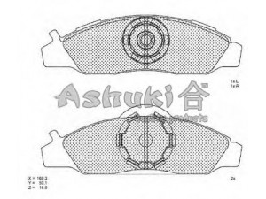 ASHUKI 1080-0040 stabdžių trinkelių rinkinys, diskinis stabdys 
 Techninės priežiūros dalys -> Papildomas remontas
4813005110, 0 986 424 551/BOSCH