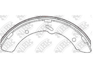 NiBK FN6653 stabdžių trinkelių komplektas 
 Techninės priežiūros dalys -> Papildomas remontas