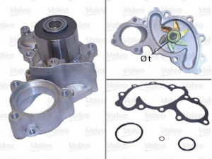 VALEO 506543 vandens siurblys 
 Aušinimo sistema -> Vandens siurblys/tarpiklis -> Vandens siurblys
16100-69298, 16100-69305, 16100-69335