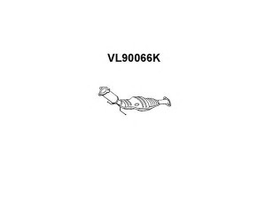 VENEPORTE VL90066K katalizatoriaus keitiklis 
 Išmetimo sistema -> Katalizatoriaus keitiklis
8603062, 8603098, 8627550, 8642987