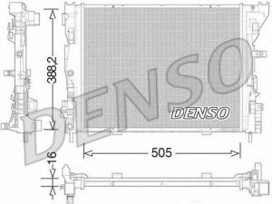 DENSO DRM23035 radiatorius, variklio aušinimas 
 Aušinimo sistema -> Radiatorius/alyvos aušintuvas -> Radiatorius/dalys
214104950R