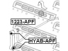 FEBEST HYAB-APF vairo trauklės įvorė
54820-05000