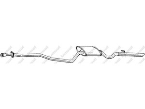 BOSAL 296-783 galinis duslintuvas 
 Išmetimo sistema -> Duslintuvas
1630242, 1644308, 1644309, 1648071
