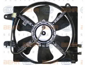 HELLA 8EW 351 044-491 ventiliatorius, radiatoriaus 
 Aušinimo sistema -> Oro aušinimas
96322939, 96611266