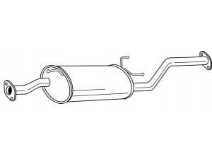 AKS DASIS SG24418 vidurinis duslintuvas