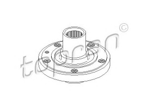 TOPRAN 107 952 rato stebulė 
 Ašies montavimas/vairavimo mechanizmas/ratai -> Rato stebulė/montavimas -> Rato stebulė
701 501 647, 7D0 501 647A