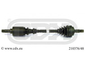 CDX 210376/48 kardaninis velenas 
 Ratų pavara -> Kardaninis velenas