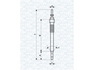 MAGNETI MARELLI 062900076304 kaitinimo žvakė 
 Kibirkšties / kaitinamasis uždegimas -> Kaitinimo kaištis
8-97210818-2, 8-97389-905.0, 8-97389905-0