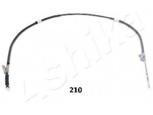 ASHIKA 131-02-210 trosas, stovėjimo stabdys 
 Stabdžių sistema -> Valdymo svirtys/trosai
4643020360, 4643020361