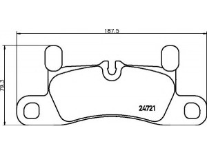 HELLA 8DB 355 015-121 stabdžių trinkelių rinkinys, diskinis stabdys 
 Techninės priežiūros dalys -> Papildomas remontas
7P5698451, 95835293950, 7P5698451