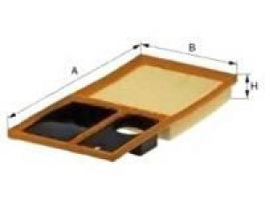 UNIFLUX FILTERS XA807 oro filtras 
 Techninės priežiūros dalys -> Techninės priežiūros intervalai
036129620H, 036129620H, 036 129 620 H