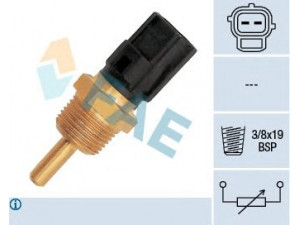 FAE 33310 siuntimo blokas, aušinimo skysčio temperatūra 
 Elektros įranga -> Jutikliai
89422-87101-000, 89422-87202-000