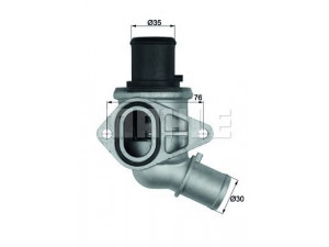 MAHLE ORIGINAL TI 116 70 termostatas, aušinimo skystis 
 Aušinimo sistema -> Termostatas/tarpiklis -> Thermostat
46461912
