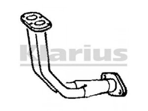KLARIUS 301817 išleidimo kolektorius 
 Išmetimo sistema -> Išmetimo vamzdžiai
210821203010