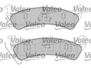 VALEO 597547 stabdžių trinkelių rinkinys, diskinis stabdys 
 Techninės priežiūros dalys -> Papildomas remontas
4796 344, 4796344