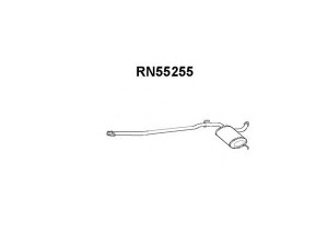 VENEPORTE RN55255 priekinis duslintuvas 
 Išmetimo sistema -> Duslintuvas
7700797176
