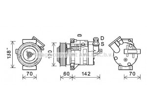 AVA QUALITY COOLING CTK052 kompresorius, oro kondicionierius 
 Oro kondicionavimas -> Kompresorius/dalys
13271258
