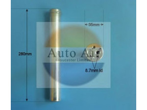 AUTO AIR GLOUCESTER 31-0118 džiovintuvas, oro kondicionierius 
 Oro kondicionavimas -> Džiovintuvas
BBM461501, GJ6161501A, GJA61501