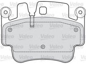 VALEO 598767 stabdžių trinkelių rinkinys, diskinis stabdys 
 Techninės priežiūros dalys -> Papildomas remontas
996 352 949 02, 996 352 949 03