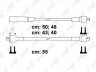 LYNXauto SPE4605 uždegimo laido komplektas
2101-3707080, 21010-3707080-82