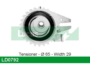 LUCAS ENGINE DRIVE LD0792 įtempiklio skriemulys, paskirstymo diržas
55196971, 7782192
